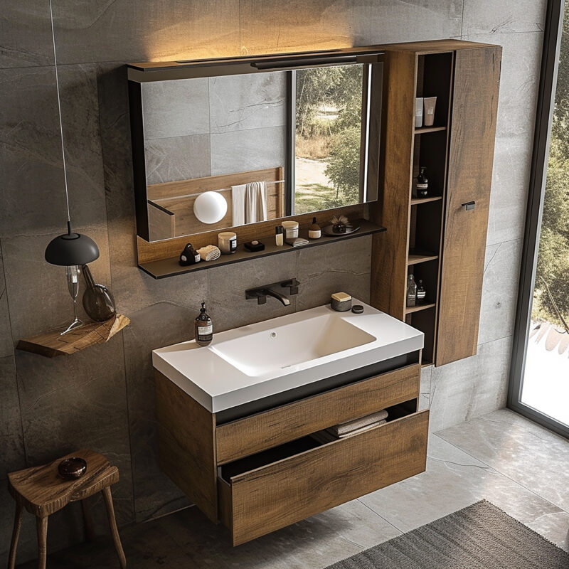 bathroom-with-sink-window-with-view-outside - WasserBath